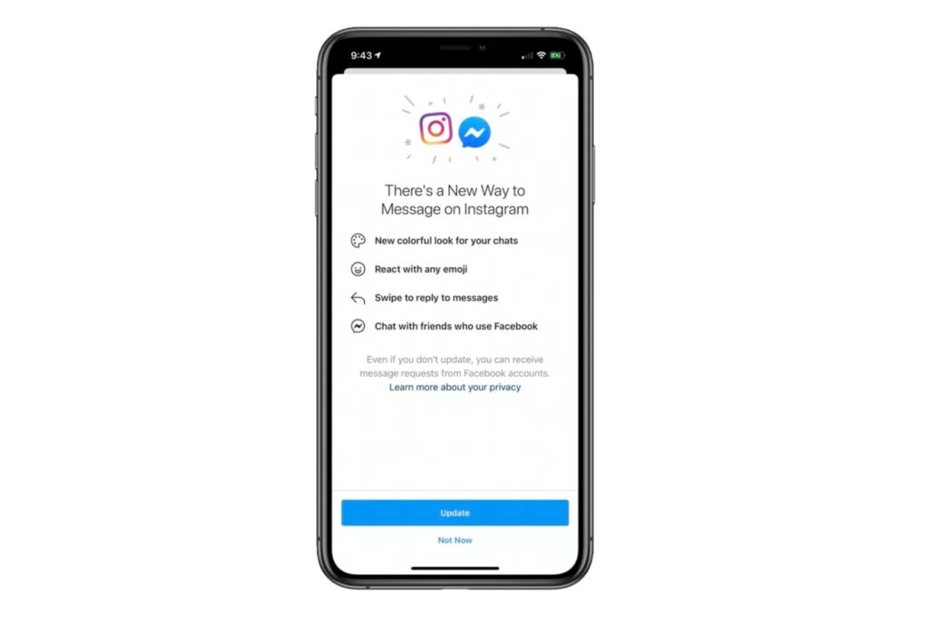 Facebook starts integrating Instagram, WhatsApp and Messenger in the latest update 1 Facebook new update