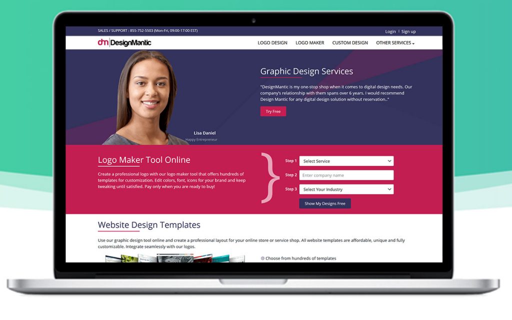 4 Best Web-based Tools to Create Logos for Free 4 DesignMantic Logo Design Tools